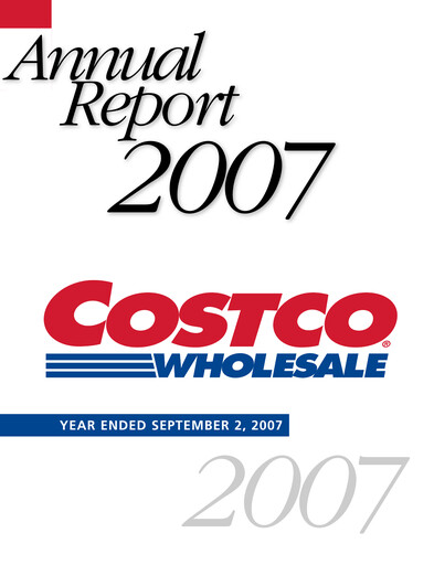 Thumbnail Costco Annual Report 2007