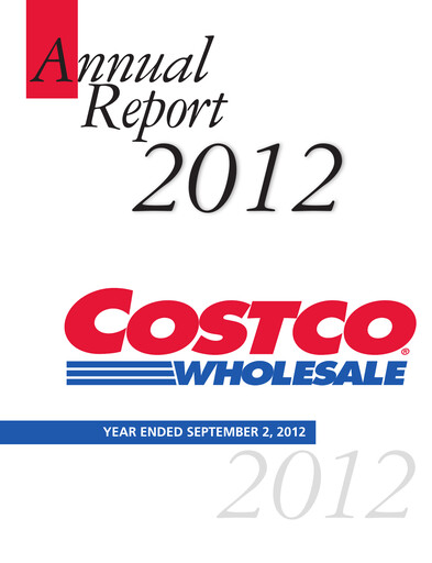 Thumbnail Costco Annual Report 2012