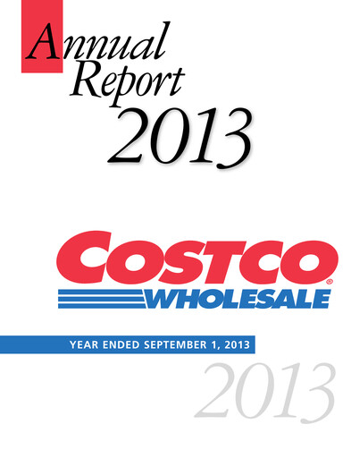 Thumbnail Costco Annual Report 2013