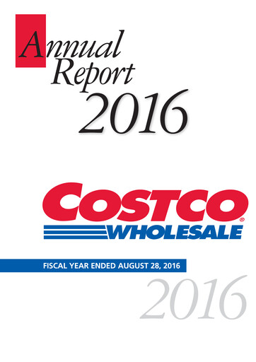 Thumbnail Costco Annual Report 2016
