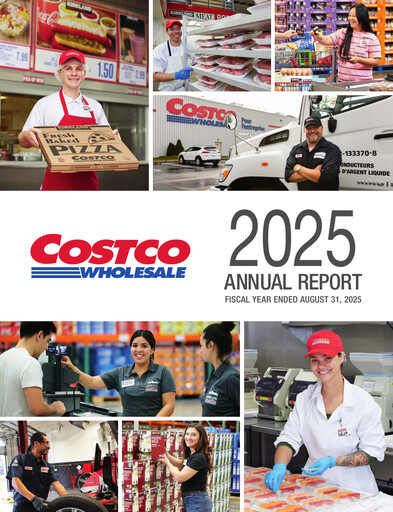 Thumbnail Costco Annual Report 2025