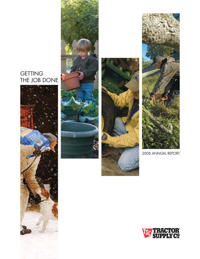 Thumbnail Tractor Supply Annual Report 2008