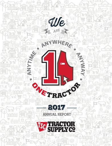 Thumbnail Tractor Supply Annual Report 2017