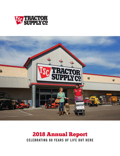 Thumbnail Tractor Supply Annual Report 2018
