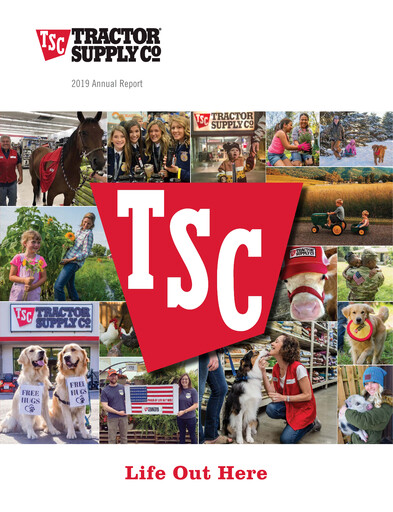 Thumbnail Tractor Supply Annual Report 2019