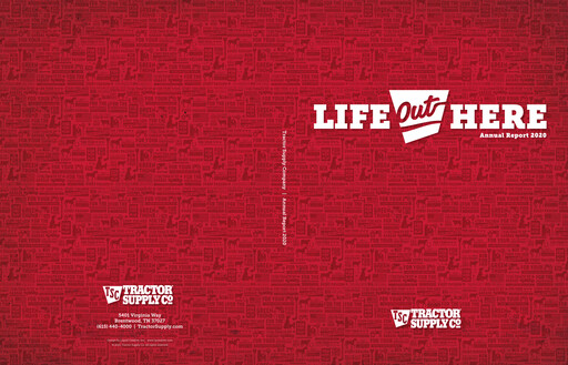 Thumbnail Tractor Supply Annual Report 2020
