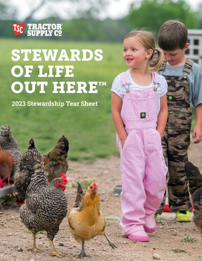 Thumbnail Tractor Supply ESG Report 2023