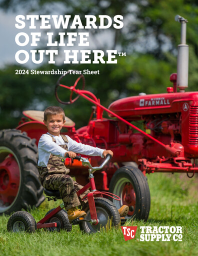 Thumbnail Tractor Supply ESG Report 2024