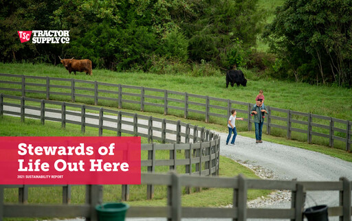 Thumbnail Tractor Supply Sustainability Report 2021