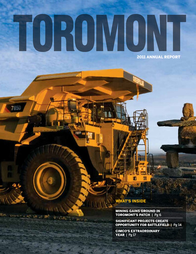 Thumbnail Toromont Annual Report 2011