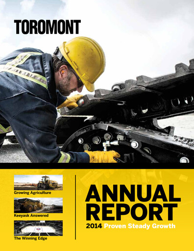Thumbnail Toromont Annual Report 2014