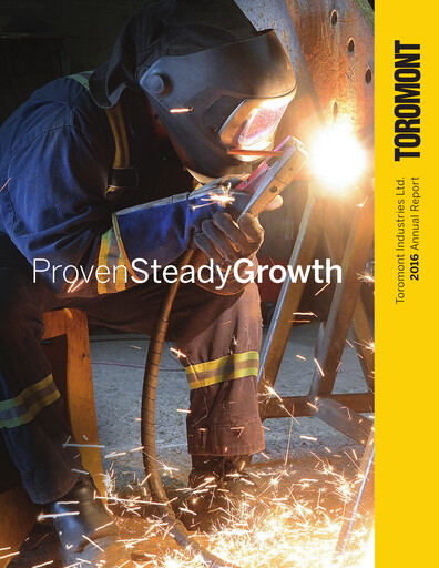 Thumbnail Toromont Annual Report 2016