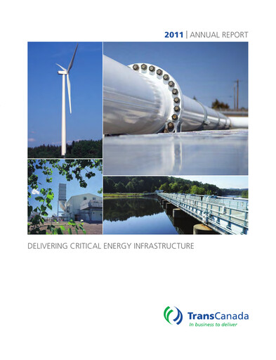 Thumbnail TC Energy
 Annual Report 2011