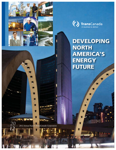 Thumbnail TC Energy
 Annual Report 2012