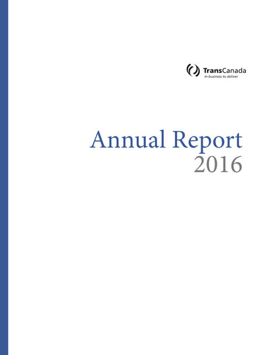 Thumbnail TC Energy
 Annual Report 2016