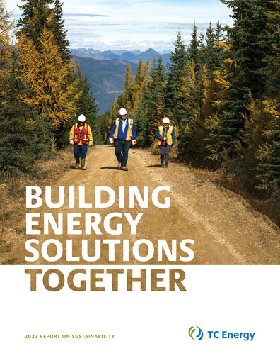 Thumbnail TC Energy
 Sustainability Report 2022