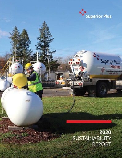 Thumbnail Superior Plus Sustainability Report 2020