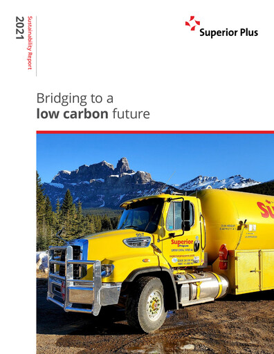 Thumbnail Superior Plus Sustainability Report 2021