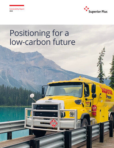 Thumbnail Superior Plus Sustainability Report 2022