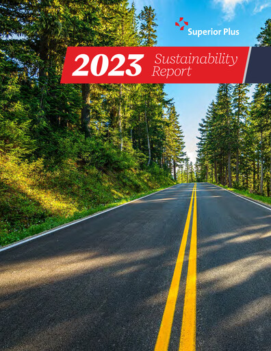 Thumbnail Superior Plus Sustainability Report 2023