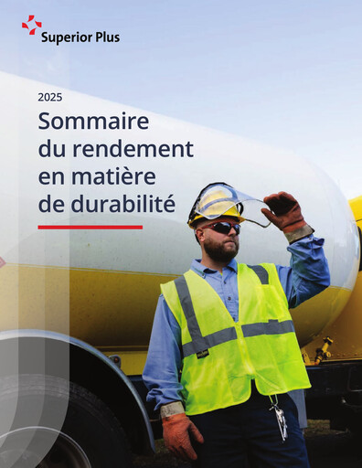 Thumbnail Superior Plus Sustainability Report 2025