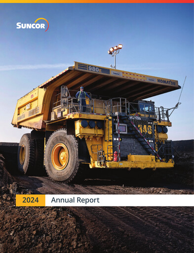 Thumbnail Suncor Energy
 Annual Report 2024