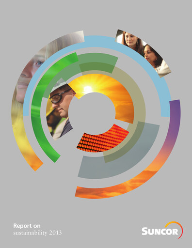 Thumbnail Suncor Energy
 Sustainability Report 2013