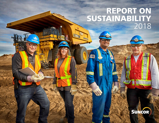 Thumbnail Suncor Energy
 Sustainability Report 2018