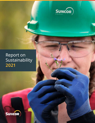 Thumbnail Suncor Energy
 Sustainability Report 2021