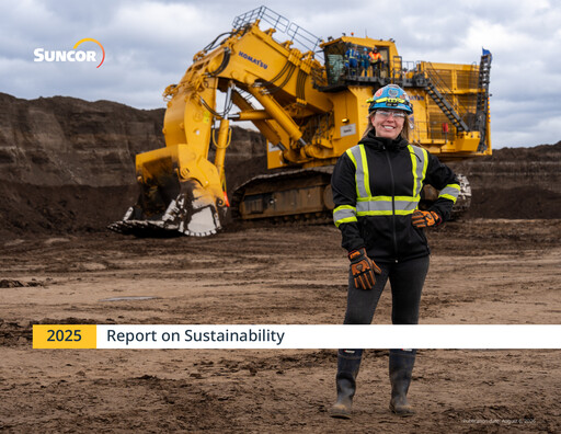 Thumbnail Suncor Energy
 Sustainability Report 2025