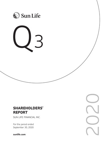 Miniature Sun Life Financial
 Rapport trimestriel 2020-q3