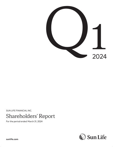Miniature Sun Life Financial
 Rapport trimestriel 2024-q1