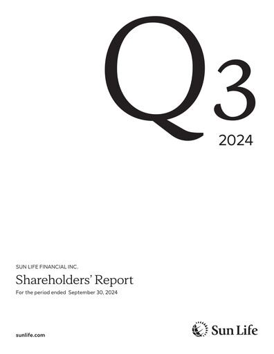 Miniature Sun Life Financial
 Rapport trimestriel 2024-q3
