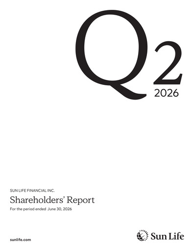 Miniature Sun Life Financial
 Rapport trimestriel 2026-q2