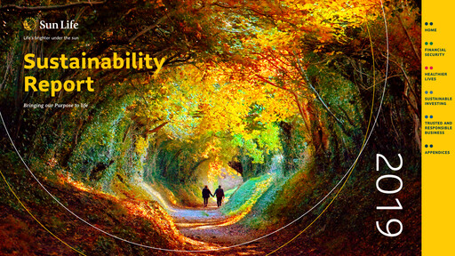 Thumbnail Sun Life Financial
 Sustainability Report 2019
