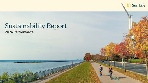 Thumbnail Sun Life Financial
 Sustainability Report 2024