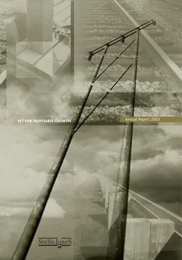 Vorschaubild Stella-Jones Jahresbericht 2003