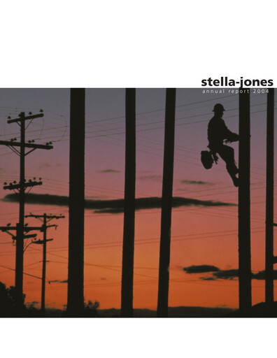 Vorschaubild Stella-Jones Jahresbericht 2004