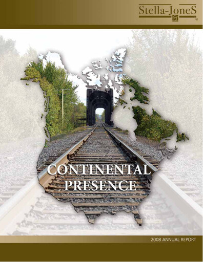 Vorschaubild Stella-Jones Jahresbericht 2008