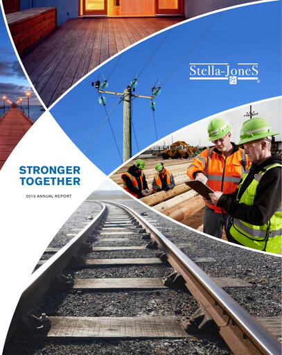 Vorschaubild Stella-Jones Jahresbericht 2013