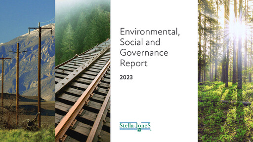 Thumbnail Stella-Jones ESG Report 2023