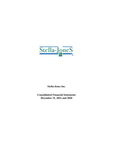 Thumbnail Stella-Jones Financial Statement fy2021