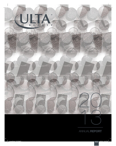 Miniature ULTA Beauty
 Rapport annuel 2013
