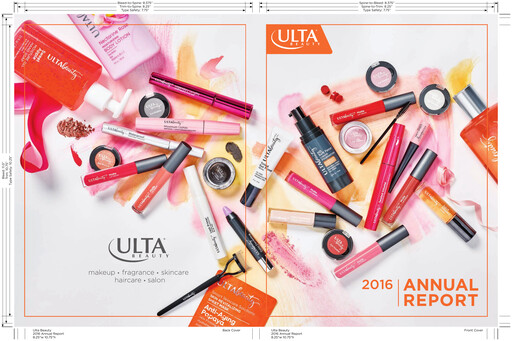 Miniature ULTA Beauty
 Rapport annuel 2016