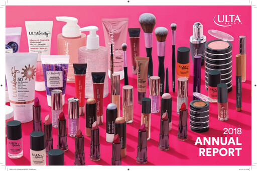 Miniature ULTA Beauty
 Rapport annuel 2018