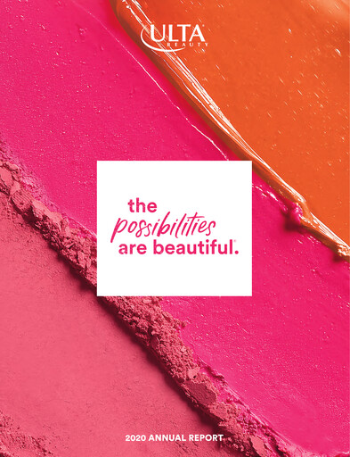 Miniature ULTA Beauty
 Rapport annuel 2020