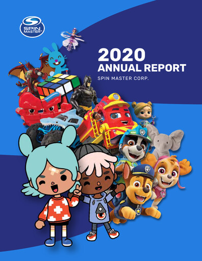 Miniature Spin Master Rapport annuel 2020