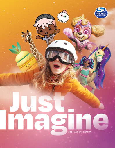 Miniature Spin Master Rapport annuel 2024