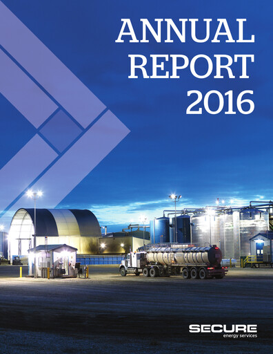 Thumbnail Secure Energy Services Annual Report 2016