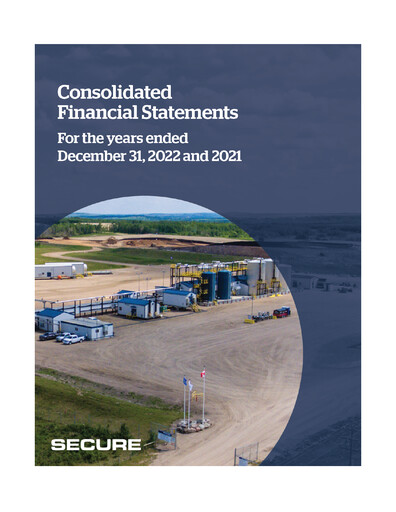 Thumbnail Secure Energy Services Financial Statement 2022